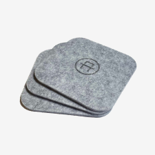 Artimo Coffee Mat - prémium filc poháralátét (3 db) - világos szürke konyhai eszköz