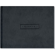  Artisan Guest Book/Classic Black – Peter Pauper Press idegen nyelvű könyv