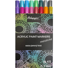 Artmagico akril filctoll extra vékony hegy, metál filctoll, marker
