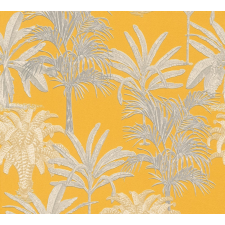  As-Creation Michalsky-Change is Good 37983-3 Natur Trópusi Michalsky pálmaligete sárga szürke fehér tapéta tapéta, díszléc és más dekoráció