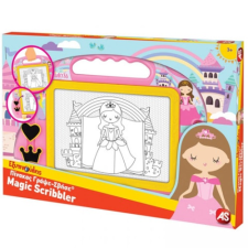 AS TOYS Baby Princess mágneses rajztábla kreatív és készségfejlesztő