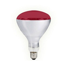 Asalite Infraizzó E27 (250W) piros burával izzó