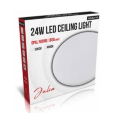 Asalite LED 24W 4000K MENNYEZETI LÁMPA KÖR OPÁL BÚRA JULIA világítás