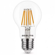 Asalite LED lámpa , égő , izzószálas hatás , filament , körte , E27 foglalat , 8 Watt ,... izzó