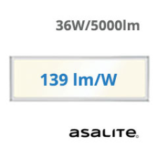 Asalite LED panel (1200 x 300mm) 36W - természetes fehér (Backlit panel) világítás