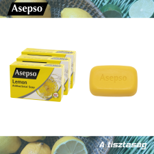 Asepso Szappan 3 db-os Asepso Citrom ANTIBAKTERIÁLIS szappan 3x80 g szappan