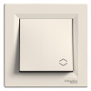  Asfora VÍZMENTES váltókapcsoló (106), bézs BURKOLATTAL, KERETTEL, süllyesztett, vízmentes (IP44) 10A 250V ( Schneider electric EPH0400423)
