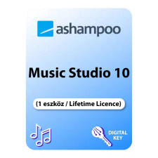 Ashampoo Music Studio 10 (1 eszköz / Lifetime)  (Elektronikus licenc) multimédiás program