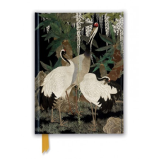  Ashmolean: Cranes, Cycads and Wisteria by Nishimura So-zaemon XII (Foiled Journal) – FLAME TREE STUDIO naptár, kalendárium