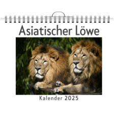  Asiatischer Löwe naptár, kalendárium