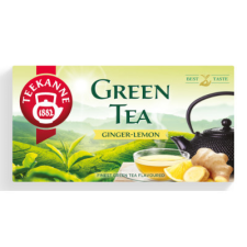 ASIX DISTRIBUTION Kft. TEEKANNE Green tea Ginger&amp;lemon 20db 35g tea
