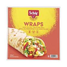 Asix Kft. Schar Wraps  tortilla 160g gluténmentes termék