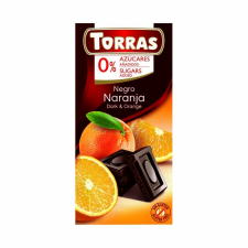 Asix Kft. Torras cukor és gluténmentes narancsos étcsokoládé 75g gluténmentes termék