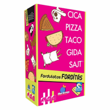 Asmodee Cica, pizza, taco, gida, sajt - Fordulatos fordulat társasjáték társasjáték