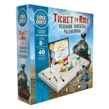 Asmodee Logiquest: ticket to ride - pályaudvar társasjáték társasjáték