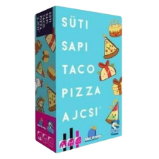 Asmodee Süti, sapi, taco, pizza, ajcsi kártyajáték kártyajáték