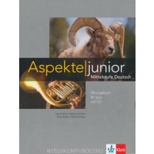 Aspekte junior B1 plus Übungsbuch + Audio MP3 CD nyelvkönyv, szótár