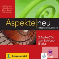  Aspekte neu B1 plus ? Mittelstufe Deutsch ? 2 Audio-CDs zum Lehrbuch idegen nyelvű könyv