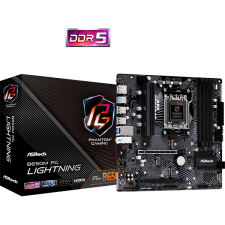 Asrock Alaplap AM5 AMD B650, mATX (B650M PG LIGHTNING) alaplap