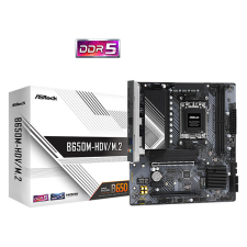 Asrock Alaplap AM5 B650M-HDV/M.2 AMD B650, mATX alaplap