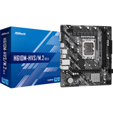 Asrock Alaplap S1700 H610M-HVS/M.2 R2.0 INTEL H610, mATX alaplap