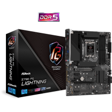 Asrock alaplap s1700 z790 pg lightning intel z790, atx alaplap