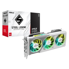 Asrock Radeon RX 9070 XT 16GB GDDR6 Steel Legend PCIE videókártya