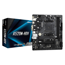 Asrock sAM4 A520M-HDV Alaplap (A520M-HDV) alaplap