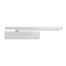 Assa Abloy Ajtóbehúzó test, ezüst, max. 1400 mm ajtószélességig, max 120kg-os ajtókig zár és alkatrészei