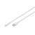 Assmann Assmann Lightningh to USB Silicone USB2.0 12W Cable 1m White