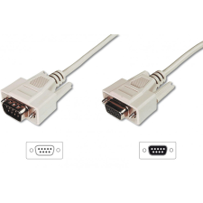 Assmann Datatransfer extension cable, D-Sub9 kábel és adapter