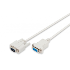 Assmann Datatransfer extension cable, D-Sub9 kábel és adapter