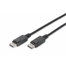 Assmann DisplayPort connection cable, DP 10 Black kábel és adapter