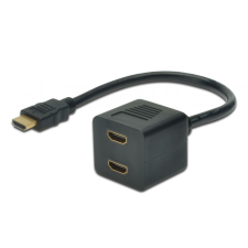 Assmann HDMI Y-splitter cable, type A -2xtype A kábel és adapter