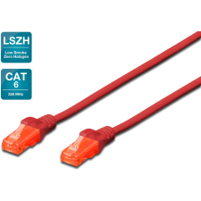 Assmann - U/UTP Cat6 patch kábel 3m - DK-1617-030/R kábel és adapter
