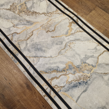 associatedweavers DESIGN "MARBLE" puha szürke futószőnyeg, 80cm széles lakástextília