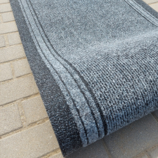 associatedweavers Strapabíró szürke futószőnyeg, 80cm széles lakástextília