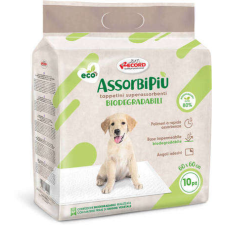 AssorbiPiu Eco biológiailag lebomló kutyapelenka - 60x60 (10 db) kutyafelszerelés