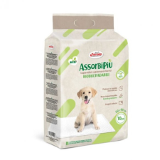  AssorbiPiu ECO biológiailag lebomló kutyapelenka L 60×90, 10db kutyafelszerelés