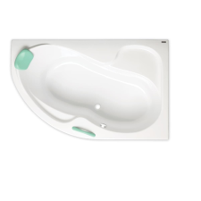  Asszimetrikus kád Laguna Fortuna Plus 170x100 cm akrilát jobb FO1700PPLUS kád, zuhanykabin