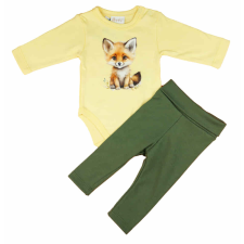 Asti 2 részes kisfiú szett Róka mintával babaruha szett