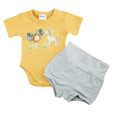 Asti 2 részes rövidnadrágos kisfiú szett szafaris mintával