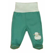 Asti ABR Pamut belül bolyhos talpas nadrág - Zöld - Bari (68) babanadrág