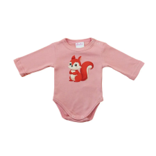 Asti Baba body, hosszú ujjú,Mókus mintával kombidressz, body