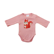 Asti Baba body, hosszú ujjú,Mókus mintával kombidressz, body