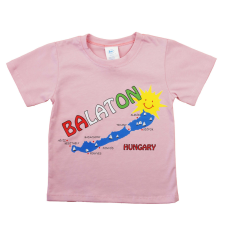 Asti Baba, gyerek feliratos "Balaton" rövid ujjú póló gyerek atléta, trikó