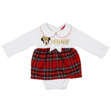 Asti Disney Minnie galléros, hosszú ujjú kombidressz kockás betéttel kombidressz, body