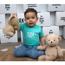 Asti Dorko DRK mintával nyomott rövid ujjú baba body kombidressz, body