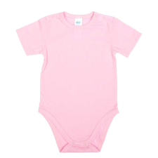 Asti Egyszínű, rövid ujjú baba body kombidressz, body