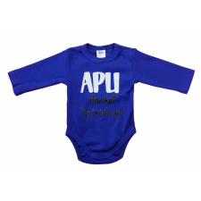 Asti Feliratos rövid ujjú baba body kombidressz, body